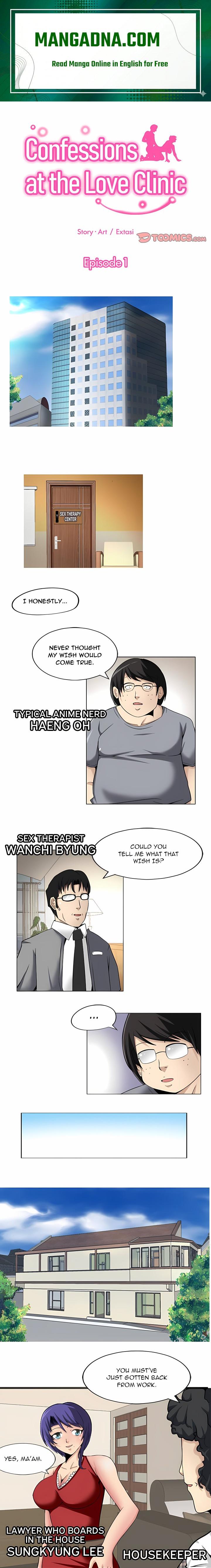 Confessions at the Love Clinic - Chapter 1 Page 1