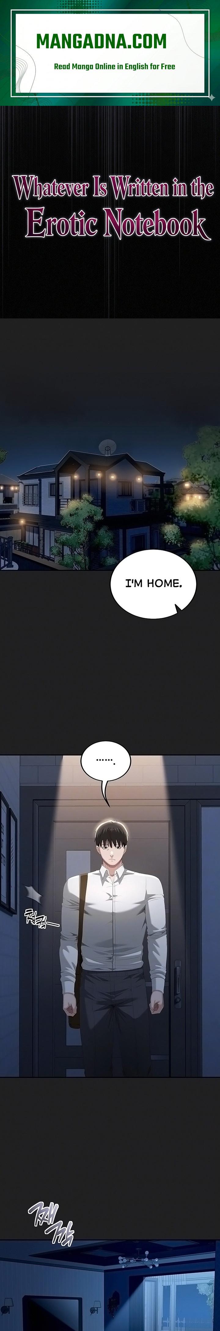 As Written In the Lewd Notebook - Chapter 4 Page 1