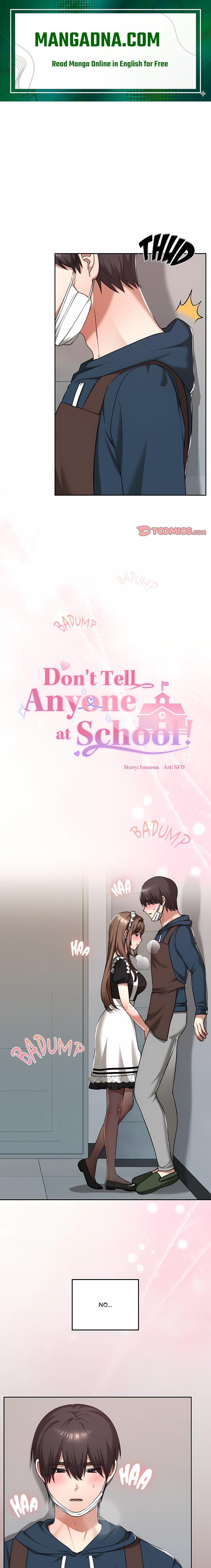 Don’t Tell Anyone at School! (Uncensored) - Chapter 35 Page 1