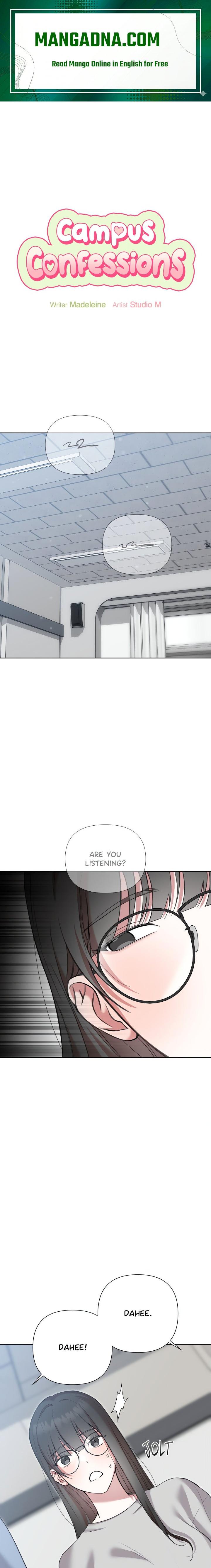 Campus Confessions - Chapter 11 Page 1