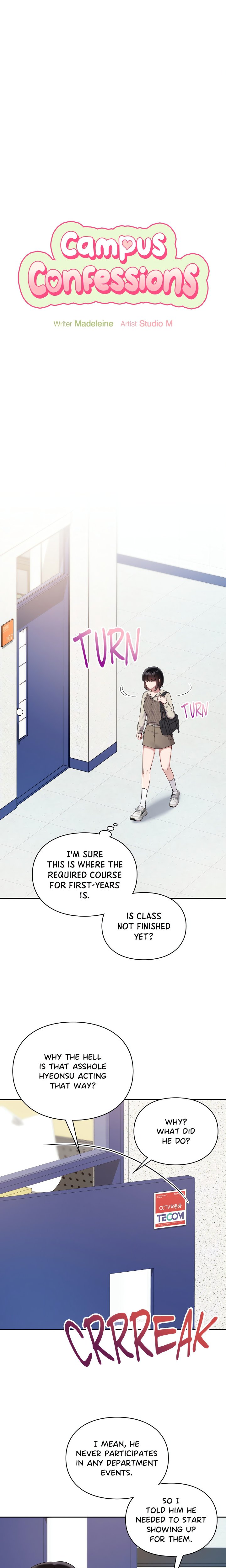 Campus Confessions - Chapter 25 Page 1