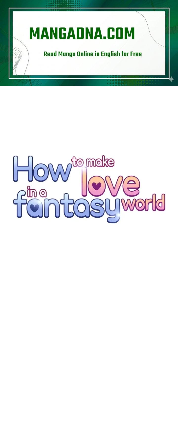 How to Make Love in a Fantasy World - Chapter 29 Page 1