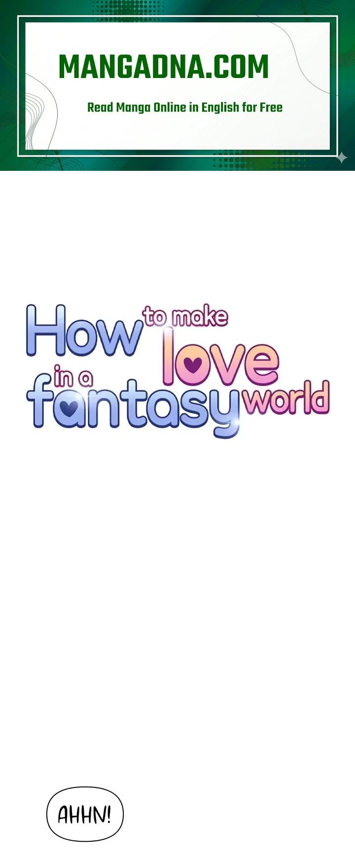 How to Make Love in a Fantasy World - Chapter 31 Page 1