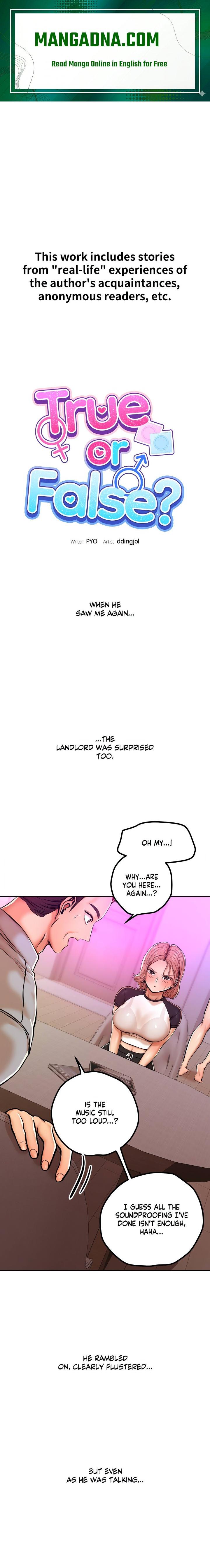 True or False? (Uncensored) - Chapter 11 Page 1