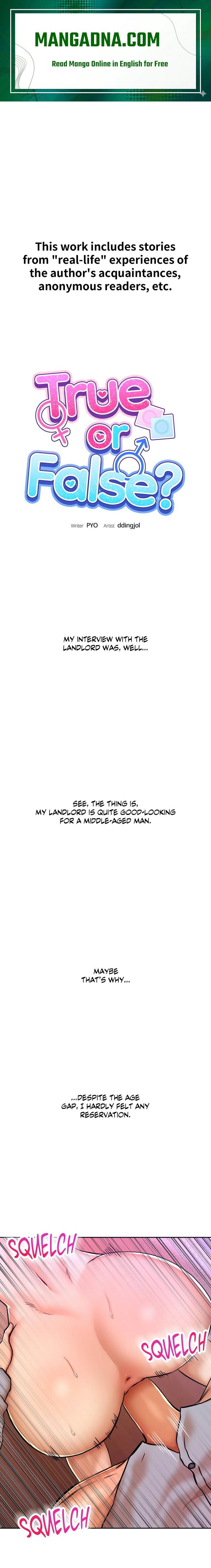 True or False? (Uncensored) - Chapter 12 Page 1