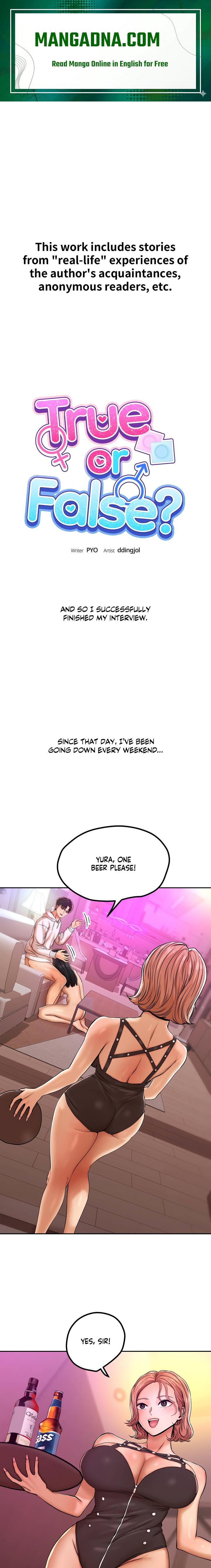True or False? (Uncensored) - Chapter 13 Page 1