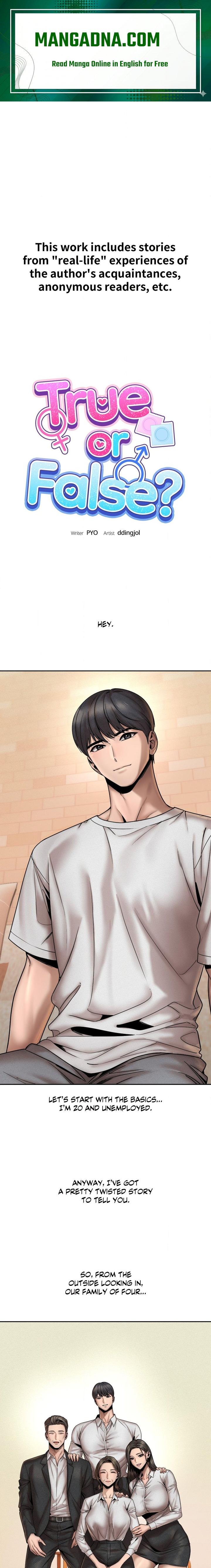True or False? (Uncensored) - Chapter 155 Page 1