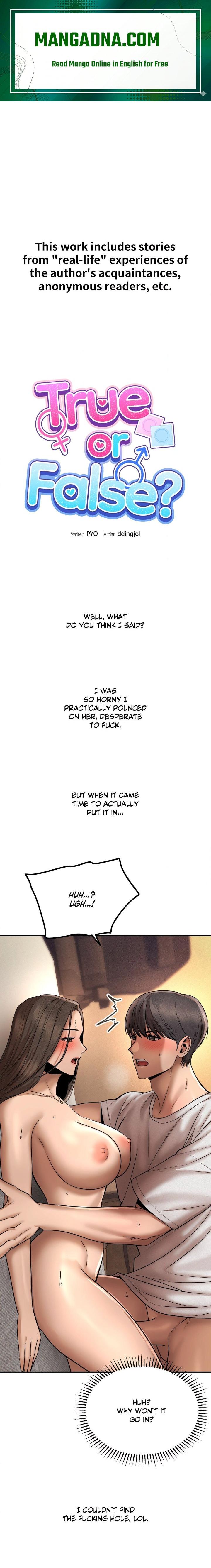 True or False? (Uncensored) - Chapter 159 Page 1