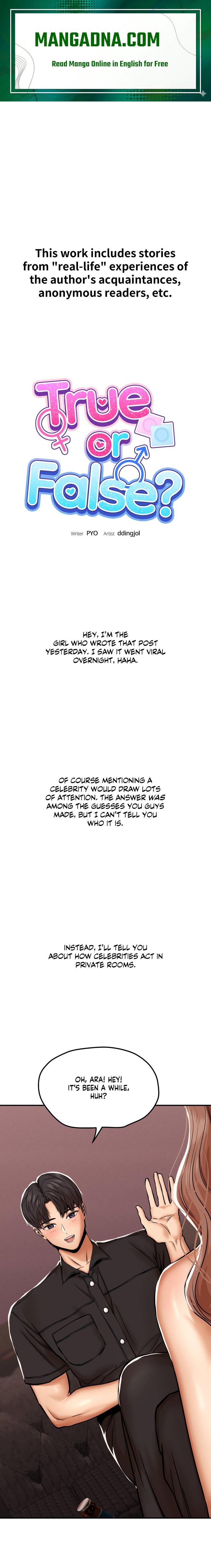 True or False? (Uncensored) - Chapter 16 Page 1