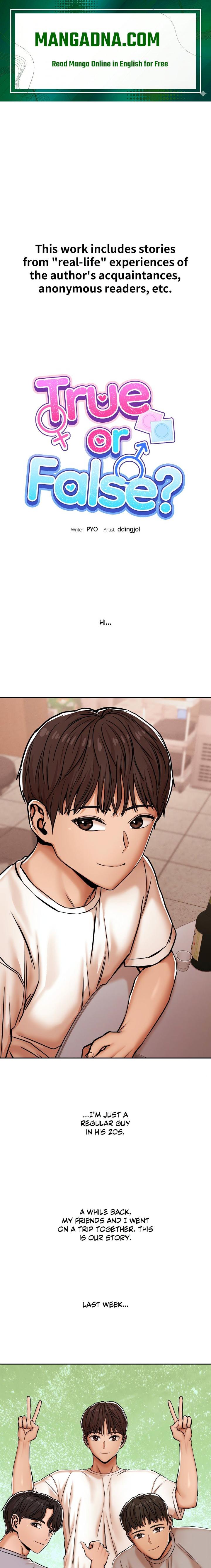 True or False? (Uncensored) - Chapter 3 Page 1