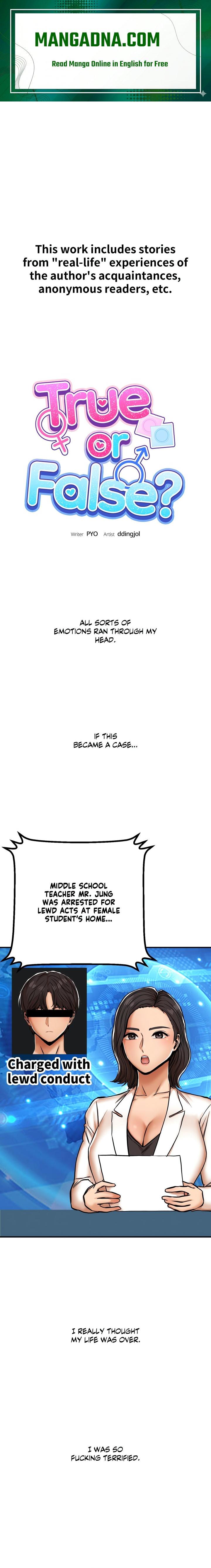 True or False? (Uncensored) - Chapter 30 Page 1