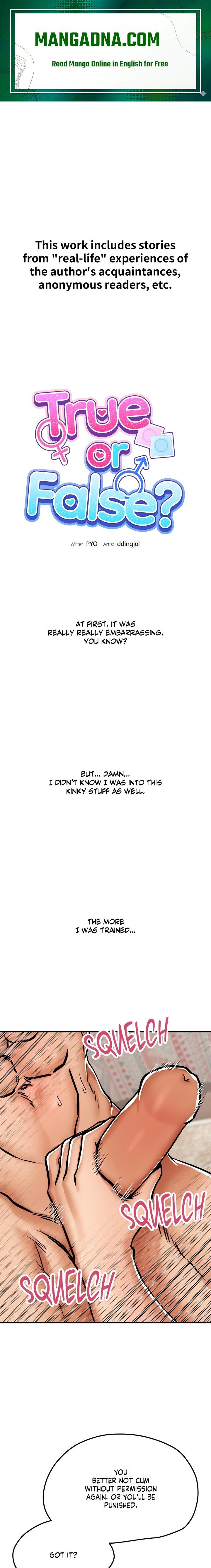 True or False? (Uncensored) - Chapter 31 Page 1