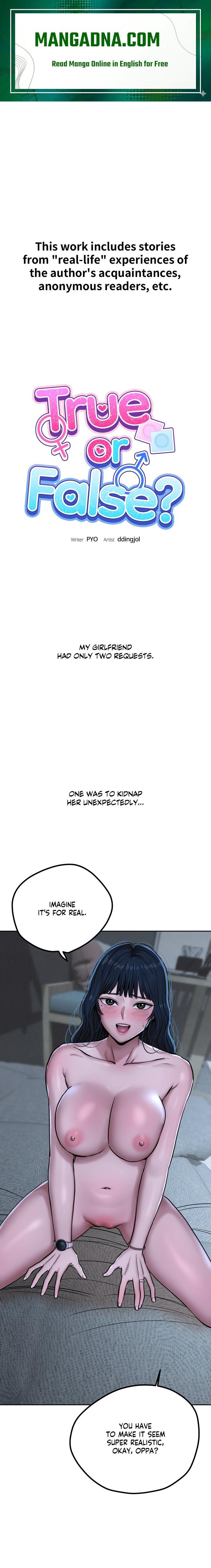 True or False? (Uncensored) - Chapter 33 Page 1