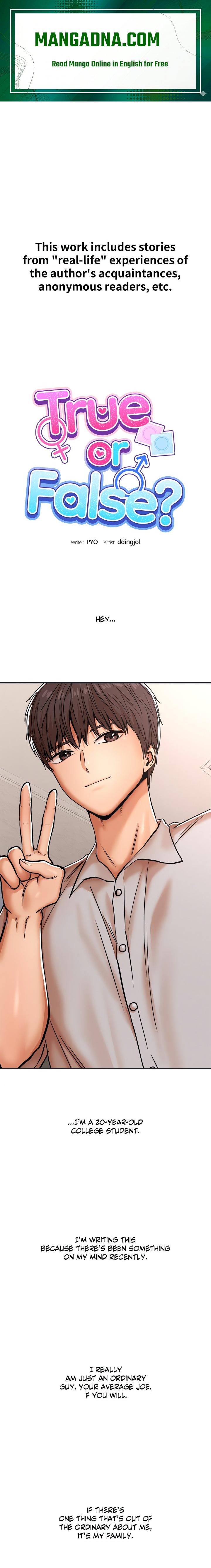 True or False? (Uncensored) - Chapter 37 Page 1