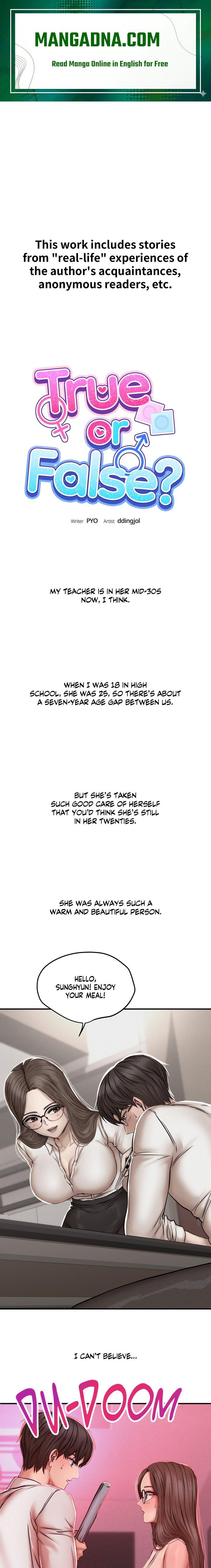 True or False? (Uncensored) - Chapter 48 Page 1