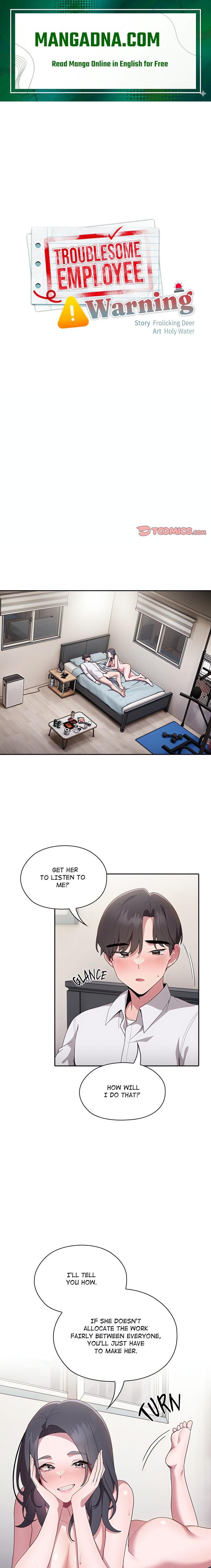 Troublesome Employee Warning (Uncensored) - Chapter 6 Page 1