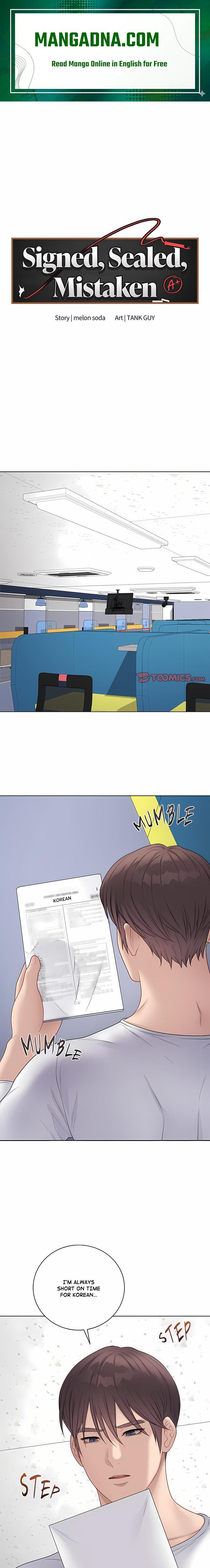 Signed, Sealed, Mistaken (Uncensored) - Chapter 47 Page 1