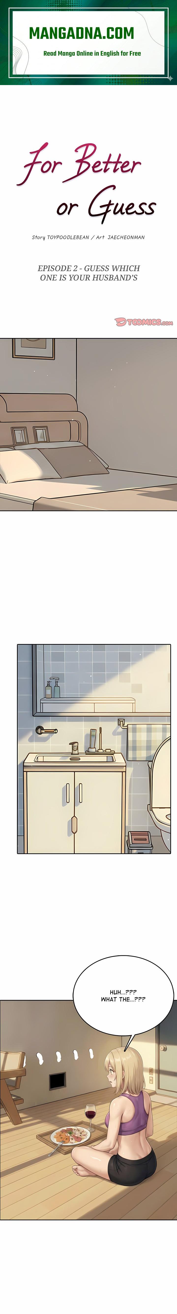 For Better or Guess - Chapter 2 Page 1