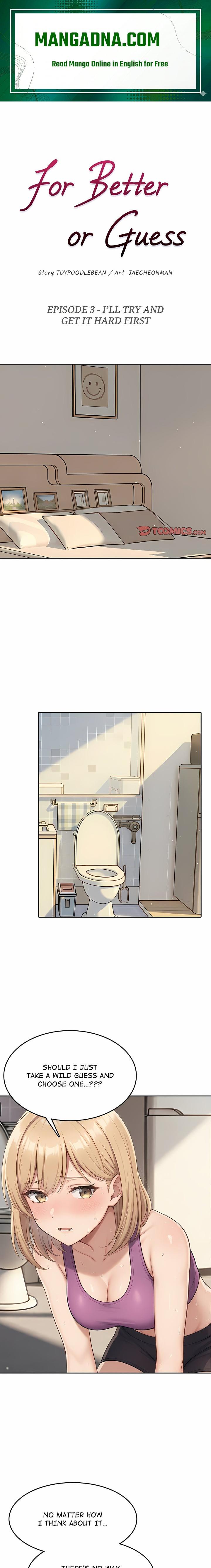 For Better or Guess - Chapter 3 Page 1