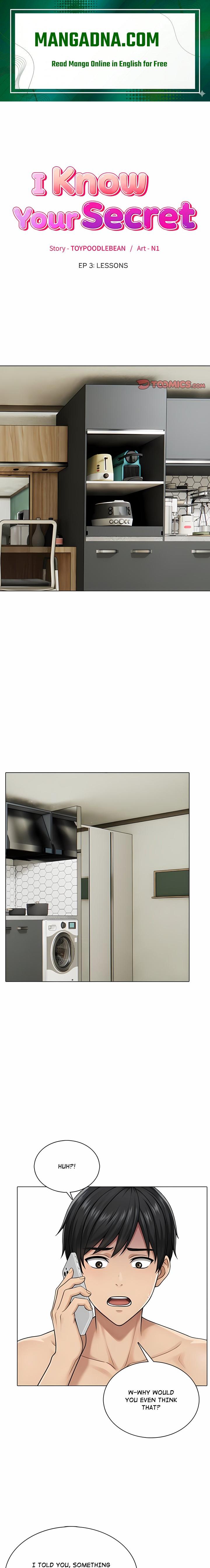 I Know Your Secret - Chapter 3 Page 1