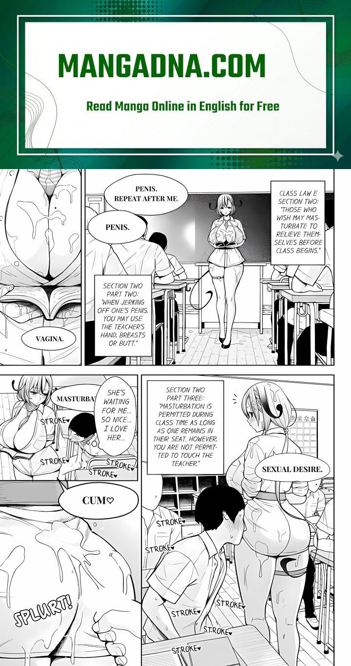 First Year Squid Class’s Nymphomaniac Teacher - Chapter 7 Page 1