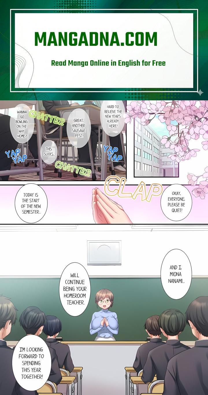 Sent to the Wrong Chat: Blackmailed by One of the Thirty Boys in My Class! (Uncensored) - Chapter 1 Page 1