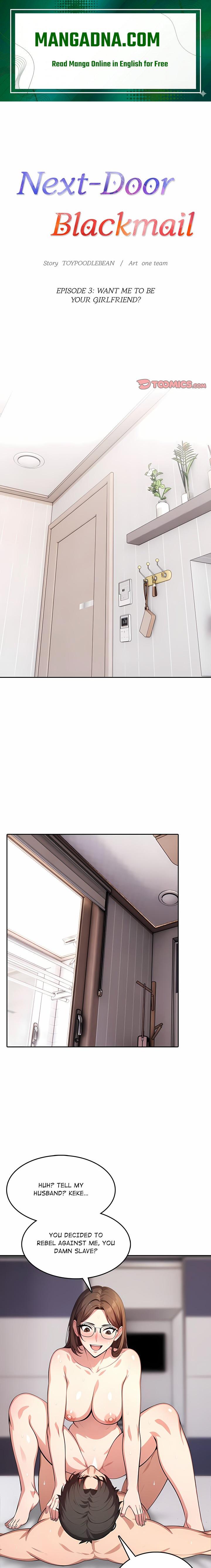 Next-Door Blackmail - Chapter 3 Page 1