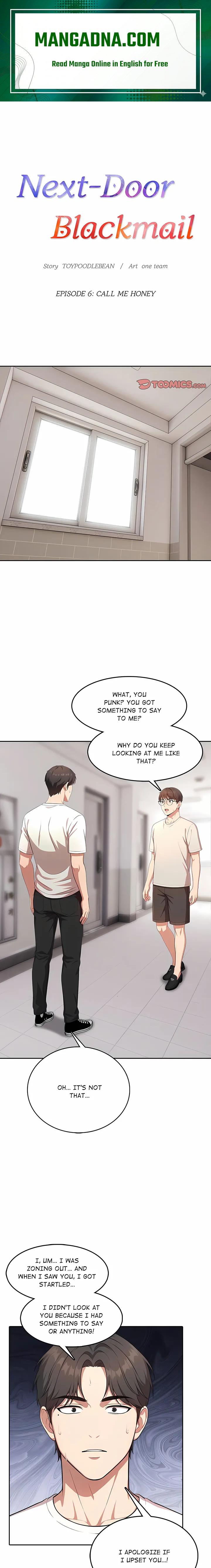 Next-Door Blackmail - Chapter 6 Page 1