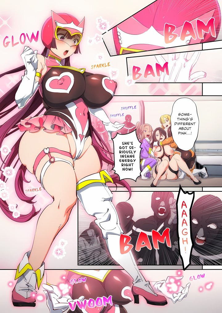 Pitiful Ranger Pink: I’m Such a Disgrace, but It Feels So Good! (Uncensored) - Chapter 22 Page 1