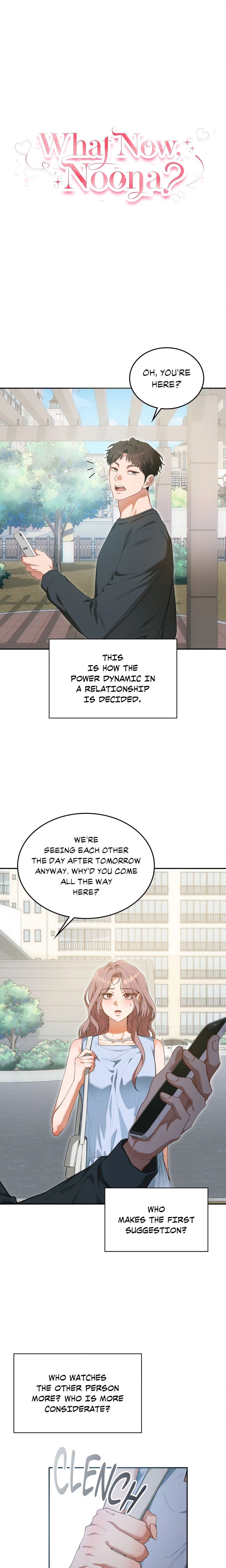 What Now, Noona? - Chapter 1 Page 1