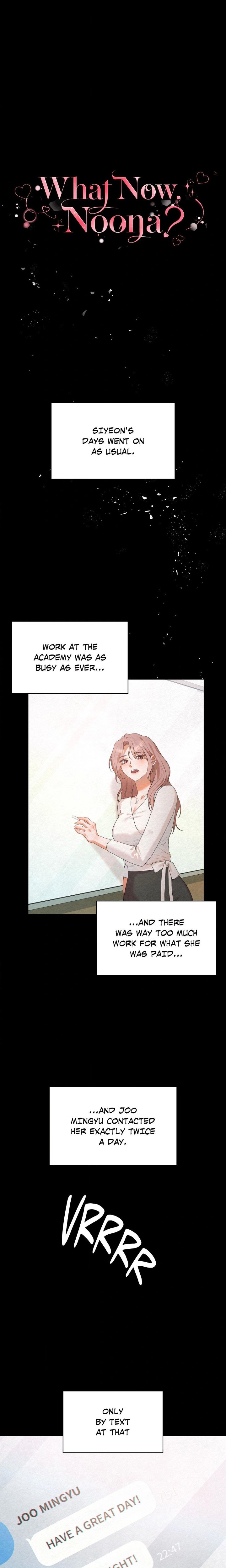 What Now, Noona? - Chapter 12 Page 1