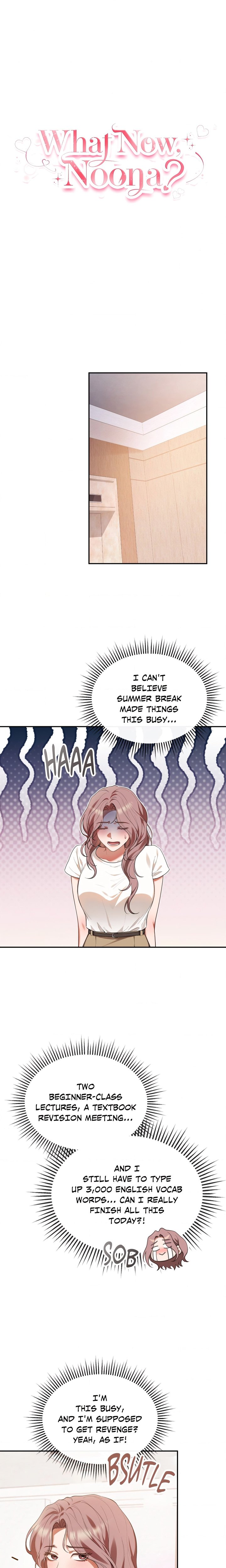 What Now, Noona? - Chapter 2 Page 1