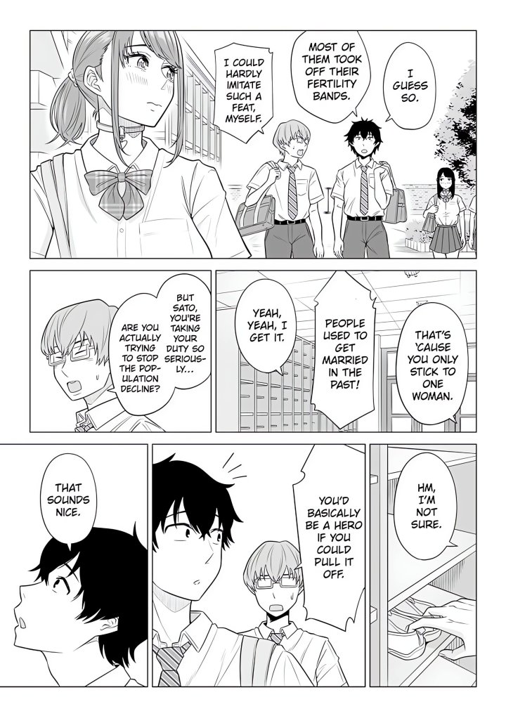 In a World Where Males Are Nearly Extinct, Semen Has Become a Precious Resource - Chapter 13 Page 3