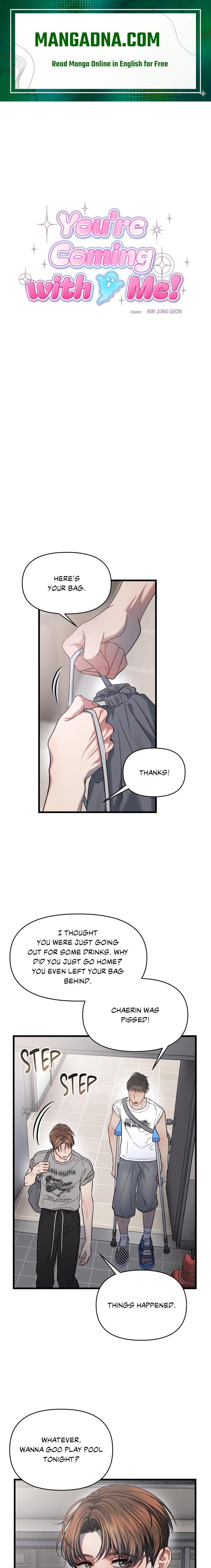 You’re Coming With Me! - Chapter 6 Page 1