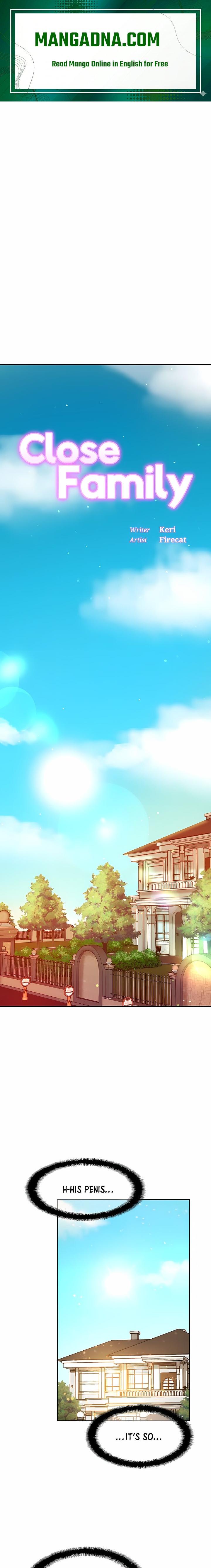 Close Family (Uncensored) - Chapter 12 Page 1