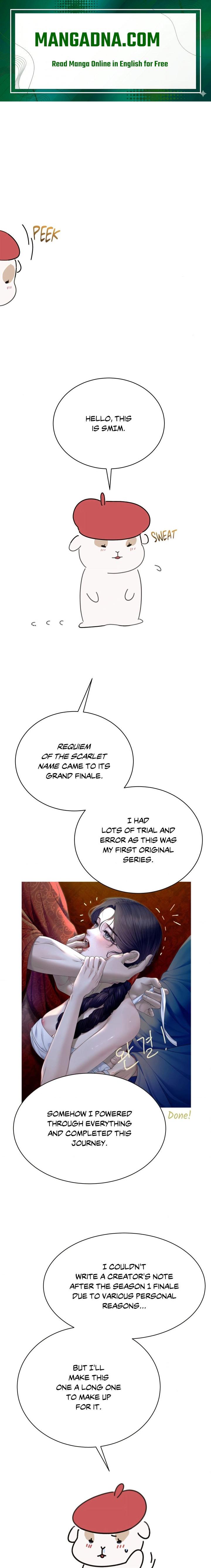 Requiem of the Scarlet Name (Uncensored) - Chapter 25.5 Page 1