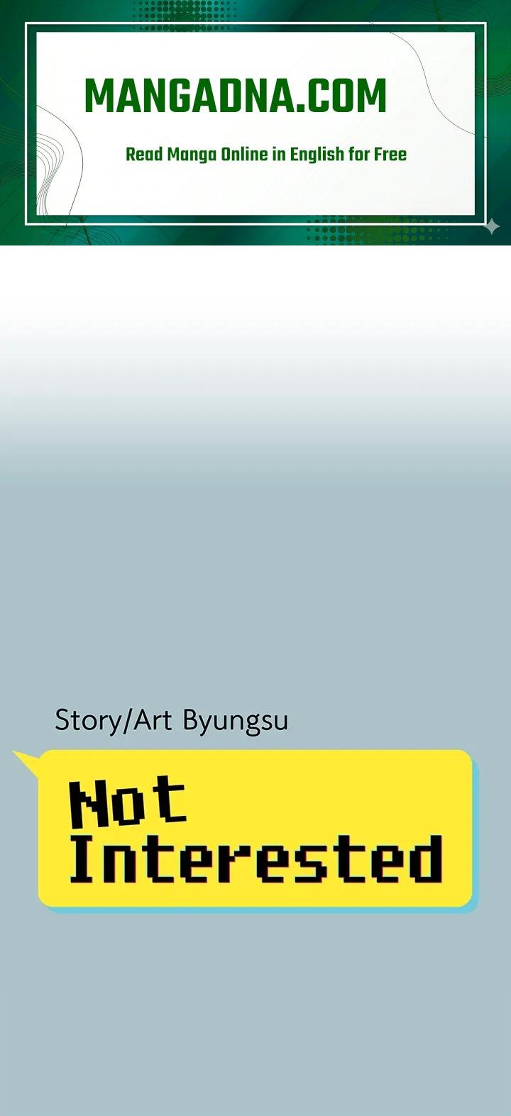 Not Interested - Chapter 50 Page 1