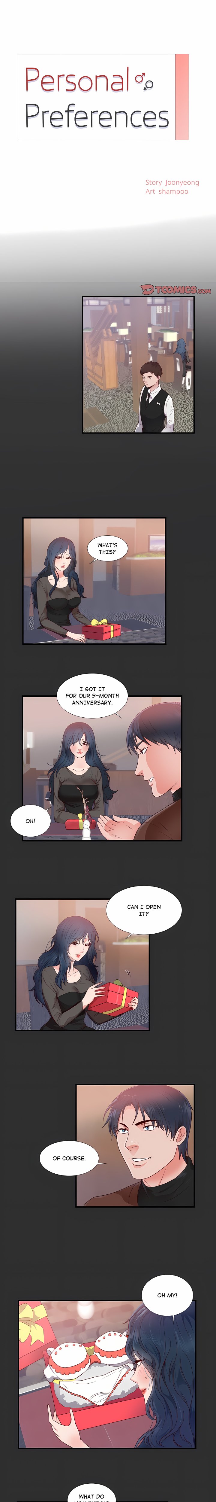 Personal Preferences - Chapter 3 Page 1