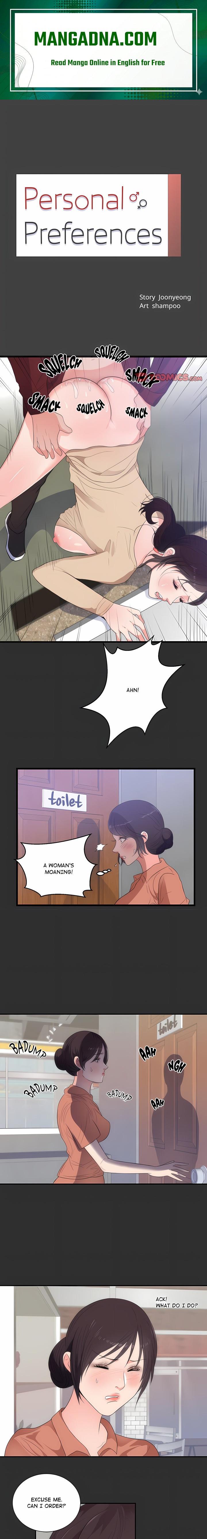 Personal Preferences - Chapter 6 Page 1