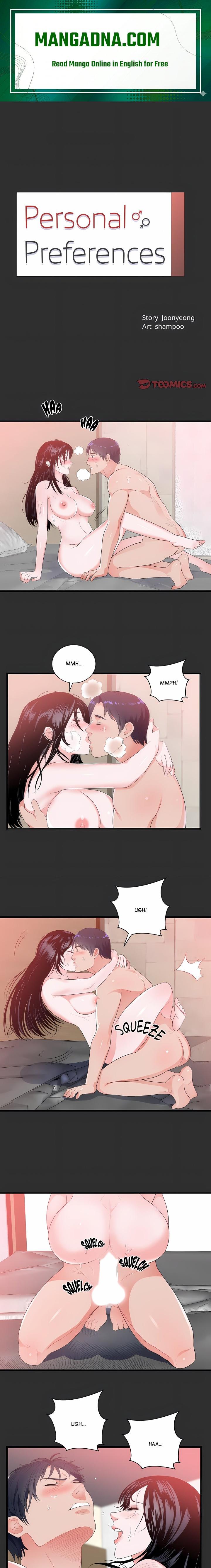 Personal Preferences - Chapter 7 Page 1